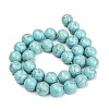Synthetic Turquoise Beads Strands G-C180-02D-3