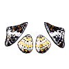 Translucent Resin Pendants Set RESI-G063-01D-4