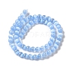 Natural Selenite Dyed Beads Strands G-P493-02E-3