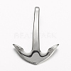 Tarnish Resistant 304 Stainless Steel Pendants STAS-E133-022P-1