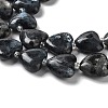 Natural Larvikite Beads Strands G-E614-A24-01-3