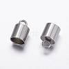 Tarnish Resistant 304 Stainless Steel Cord Ends STAS-P161-06-6mm-1