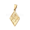 304 Stainless Steel Pendants SA-CBA34D4-07G-1
