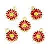 Alloy Enamel Charms FIND-H035-01E-LG-4