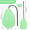 Microfiber Musical Instrument Pipe Cleaning Cloth AJEW-WH20020-012-2