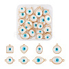 DIY Evil Eye Jewelry Making Finding Kit DIY-TA0003-87-1