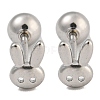 304 Stainless Steel Cartilage Earrings EJEW-B066-01D-P-1