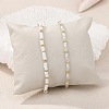 2Pcs 2 Styles Glass Seed Beads Stretch Bracelet Sets BJEW-SW001591-3