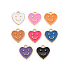 Alloy Enamel Charms X1-ENAM-T016-12-RS-1