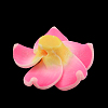 Handmade Polymer Clay 3D Flower Plumeria Beads CLAY-Q192-15mm-10-2