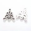 Tibetan Style Alloy Chandelier Components TIBEP-00428-AS-FF-2