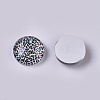 Glass Cabochons LS-GLAA-WH0015-09C-1