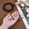 2Pcs Alloy Cord End DIY-NB0014-11-3
