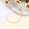 Creative Round Plastic Pear Beads Earring Strap EJEW-JE04693-3