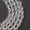 Glass Beads Strands GC893Y-14-4