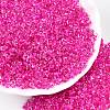 8/0 Inside Colours Transparent Glass Seed Beads SEED-T007-06I-3