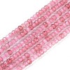 Natural Strawberry Quartz Beads Strands X-G-R475-007-1