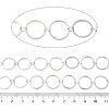 304 Stainless Steel Ring Link Chains CHS-G044-05P-04-2