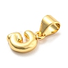 Brass Charms KK-Z027-14G-G-2