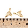 Ocean Theme Brass Charms KK-F902-07M-G-3