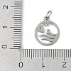 Non-Tarnish 304 Stainless Steel Charms STAS-L279-038P-3