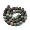 Natural Green Opal Beads Strands G-H045-A03-10MM-01-3