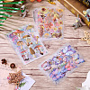 36Pcs 36 Styles PET Waterproof Stickers STIC-TAC0001-004-5