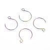 Ion Plating(IP) 304 Stainless Steel Earring Hooks STAS-L216-02A-M-1