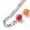 Tibetan Style Alloy Bookmarks for Halloween's Day AJEW-JK00165-02-4