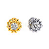 316L Surgical Stainless Steel & G23 Titanium Crystal Rhinestone Labrets for Women Men WG3A239-15-1