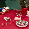 2000Pcs 2 Styles Imitation Pearl & Plating Acrylic Beads OACR-AR0001-32B-4