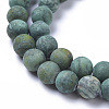 Natural Map Stone Picasso Jasper Beads Strands G-F668-18-8mm-3