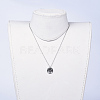 Stainless Steel Pendants Necklaces and Stud Earrings Jewelry Sets SJEW-JS01027-8