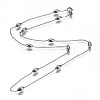 304 Stainless Steel Curb Chain Necklaces NJEW-F261-05P-1