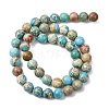 Natural Imperial Jasper Beads Strands G-A175B-8mm-03A-5