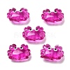 Transparent Glass Enamel Beads LAMP-V001-08B-1