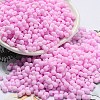 Macaron Color Opaque Frosted Glass Seed Beads SEED-K009-12B-05-1