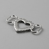 Alloy Rhinestone Buckle Clasps FIND-WH0110-725B-2