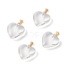 Spray Painted Glass Pendants LS-X-GLAA-N035-016-A03-1