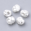 Eco-Friendly Plastic Imitation Pearl Beads MACR-T013-03-1