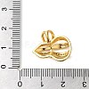 Brass Micro Pave Cubic Pendants KK-M099-05G-3
