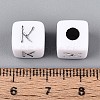Opaque Acrylic Beads SACR-T035-03K-4