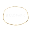 Ion Plating(IP) 304 Stainless Steel Ball Chain Necklaces for Women NJEW-G135-01E-G-1