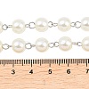 Handmade Glass Pearl Beaded Chains for Necklaces/Bracelets Making AJEW-PH00633-02-2