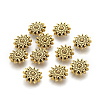 Tibetan Style Alloy Sun Beads LS-TIBEP-GC188-AG-NR-1
