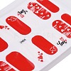 Fruit Floral Leopard Print Full Wrap Nail Polish Stickers MRMJ-T078-ZA-M1-2
