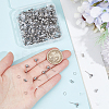 150Pcs 202 Stainless Steel Ball Stud Earring Findings STAS-SP0001-52C-P-3