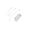 925 Sterling Silver Chain Extender Sets STER-BC0002-58-7
