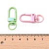Spray Painted Alloy Swivel Clasps PALLOY-H131-11-4