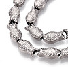 Electroplate Glass Beads Strands X1-EGLA-T025-03H-3